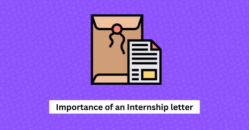 importance of internship letter