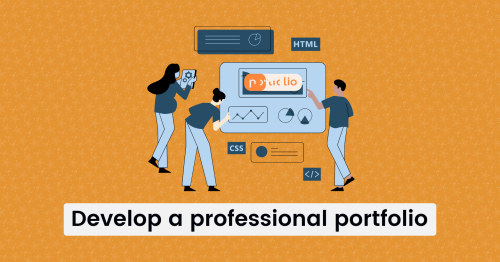 Develop a professional portfolio