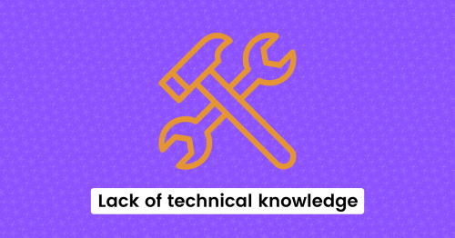 Weakness: Lack of technical knowledge