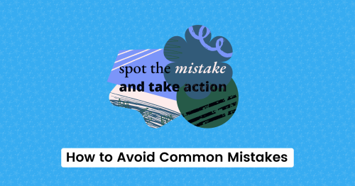 How to Avoid Common Mistakes